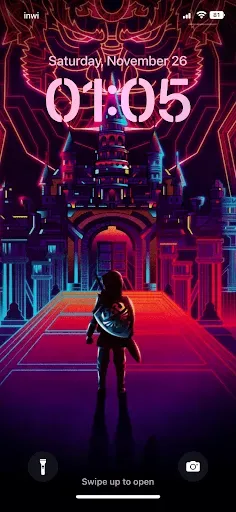 Скриншот 6 — Neon Color Wallpaper 4k