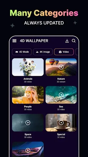 Скриншот 8 — Live Screen Wallpapers 4K