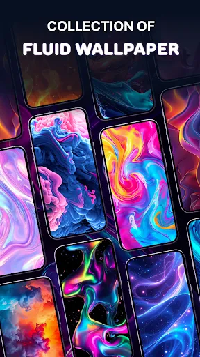 Скриншот 6 — Live Wallpaper 4K: Magic Fluid