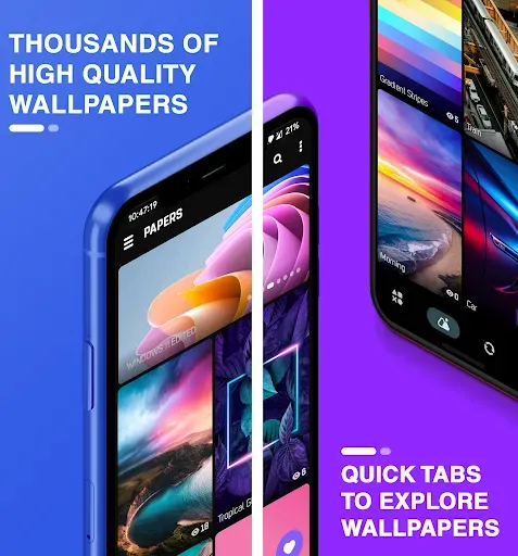 Скриншот 2 — Papers Wallpapers