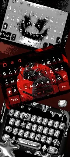 Скриншот 1 — Keby Милые темы клавиатуры
