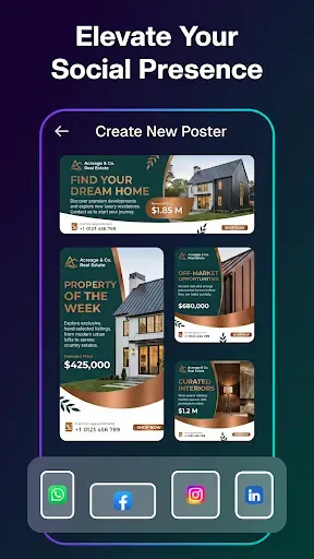 Скриншот 8 — Poster Maker: Banner Maker App