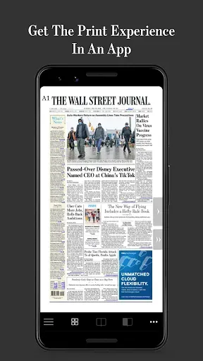 Скриншот 1 — WSJ Print Edition