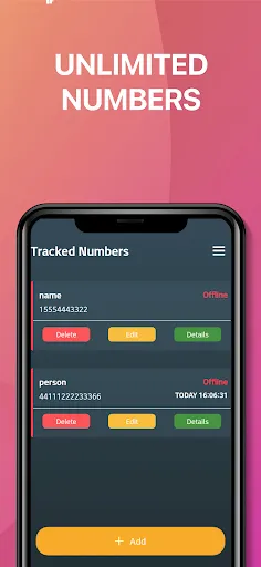 Скриншот 2 — WaMob: Online Chat App Tracker