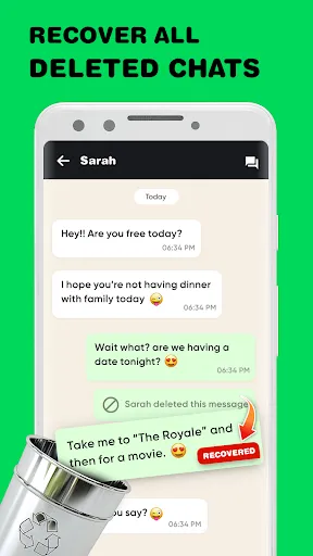 Скриншот 2 — Recover Deleted Messages