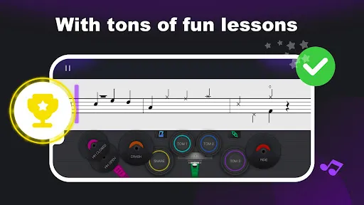 Скриншот 2 — InstaDrum - Be a Drummer Now