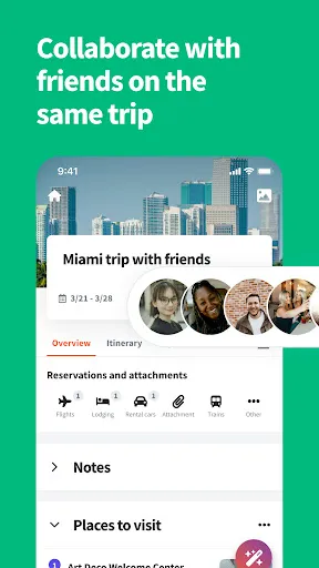Скриншот 6 — Wanderlog - Trip Planner App