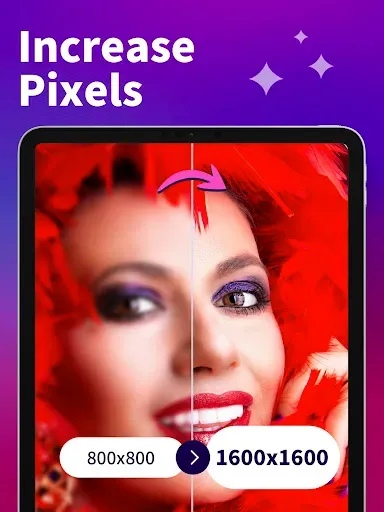Скриншот 3 — Vivid - AI Photo Enhancer