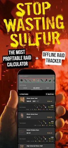 Скриншот 1 — Raidboi-1129: Rust Calculator
