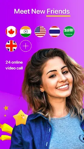 Скриншот 1 — BunChat Video with Friends
