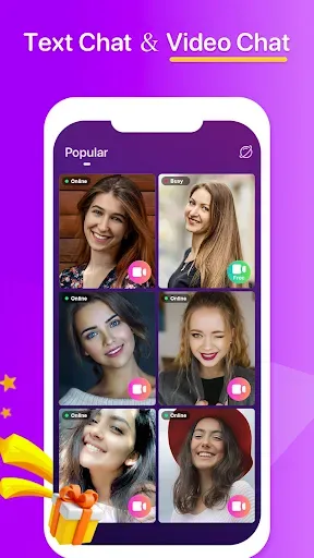 Скриншот 2 — BunChat Video with Friends