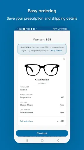 Скриншот 4 — Warby Parker