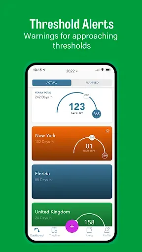 Скриншот 3 — TaxBird - Residency Tracker