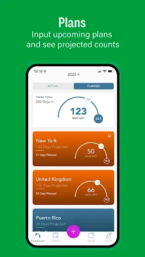 Скриншот 5 — TaxBird - Residency Tracker