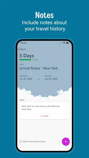Скриншот 6 — TaxBird - Residency Tracker