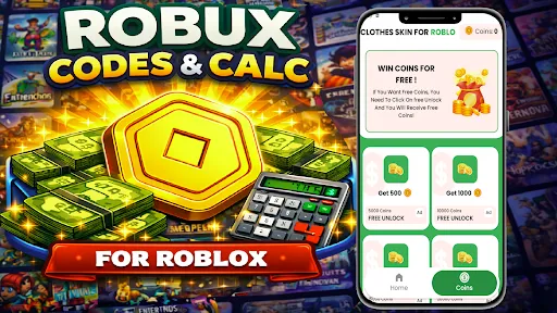 Скриншот 2 — Robux Codes & Calc for Roblox