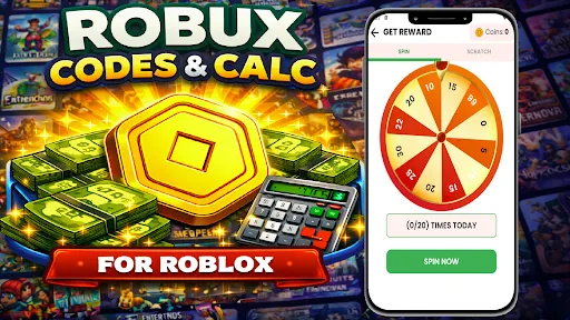 Скриншот 3 — Robux Codes & Calc for Roblox