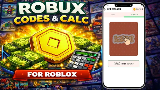 Скриншот 4 — Robux Codes & Calc for Roblox
