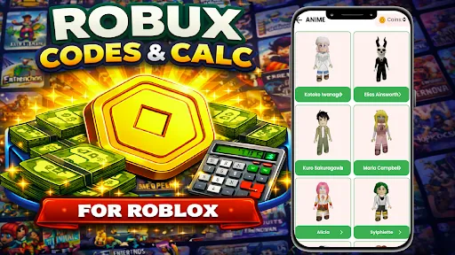 Скриншот 5 — Robux Codes & Calc for Roblox