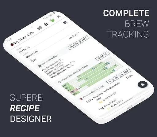 Скриншот 1 — Brewfather