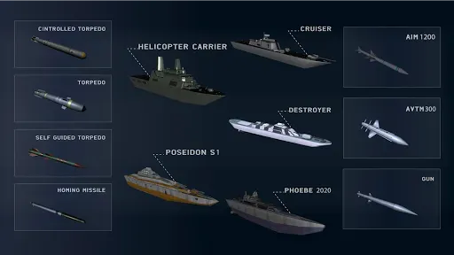 Скриншот 3 — Военный Корабль Симулятор