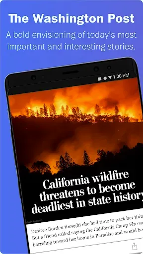 Скриншот 1 — Washington Post Select