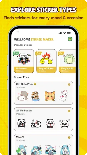 Скриншот 4 — Sticker Maker - Sticker Share