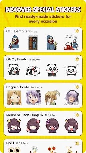 Скриншот 6 — Sticker Maker - Sticker Share