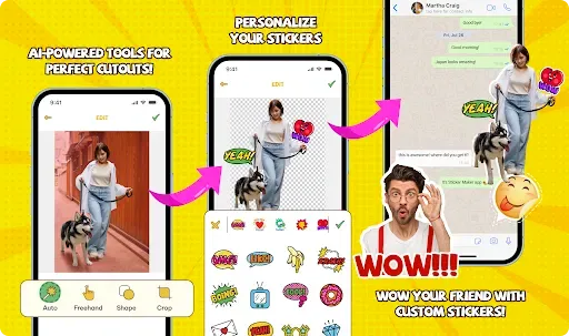 Скриншот 8 — Sticker Maker - Sticker Share