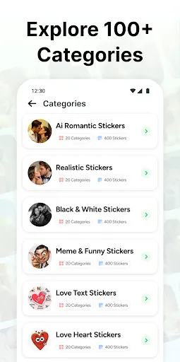 Скриншот 6 — Love Romantic Kiss WAStickers