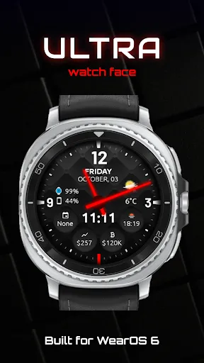 Скриншот 1 — Ultra Watch Face