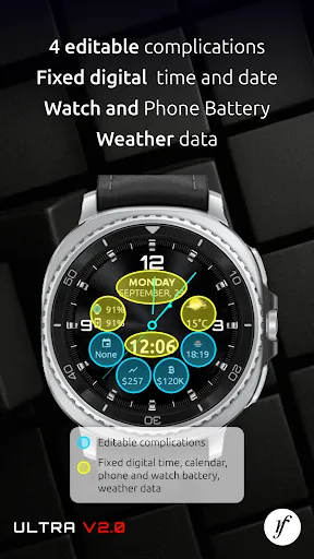 Скриншот 3 — Ultra Watch Face