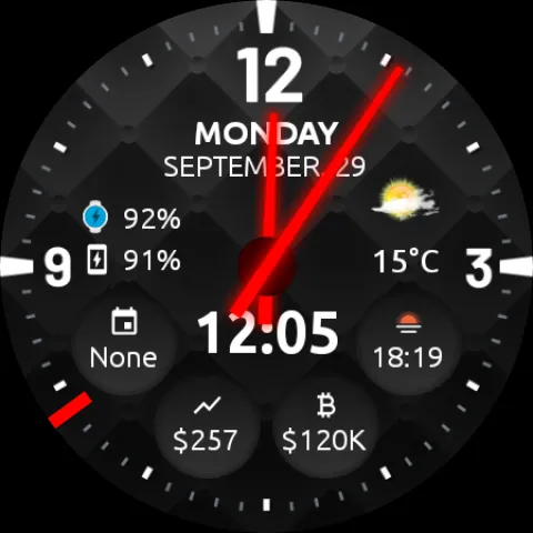 Скриншот 8 — Ultra Watch Face