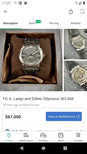 Скриншот 2 — WatchCharts