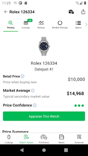 Скриншот 3 — WatchCharts