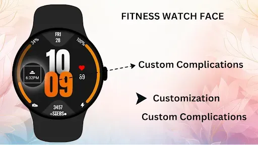 Скриншот 4 — Fitness Watch Face