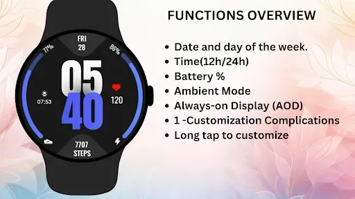 Скриншот 5 — Fitness Watch Face