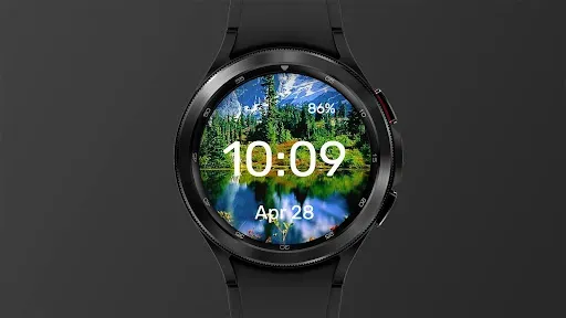Скриншот 5 — Water Edge - Watch Face