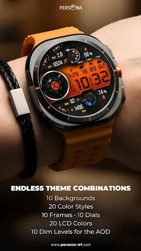 Скриншот 2 — PER12 Digital Watch Face