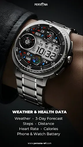 Скриншот 3 — PER12 Digital Watch Face