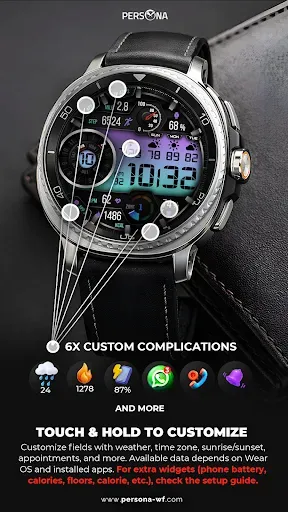 Скриншот 4 — PER12 Digital Watch Face