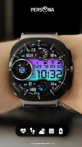 Скриншот 6 — PER12 Digital Watch Face