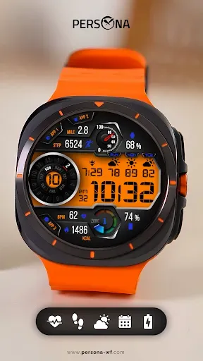 Скриншот 7 — PER12 Digital Watch Face