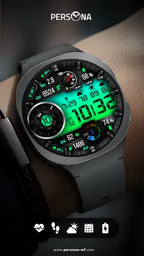 Скриншот 8 — PER12 Digital Watch Face