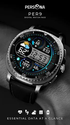 Скриншот 1 — PER009 Sport Watch Face Mesa