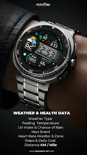 Скриншот 2 — PER009 Sport Watch Face Mesa