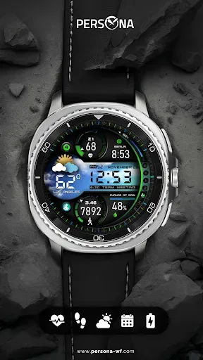 Скриншот 6 — PER009 Sport Watch Face Mesa