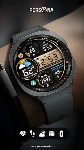 Скриншот 8 — PER009 Sport Watch Face Mesa