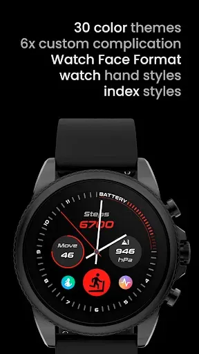 Скриншот 2 — Active Analog Watch Face