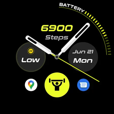 Скриншот 8 — Active Analog Watch Face